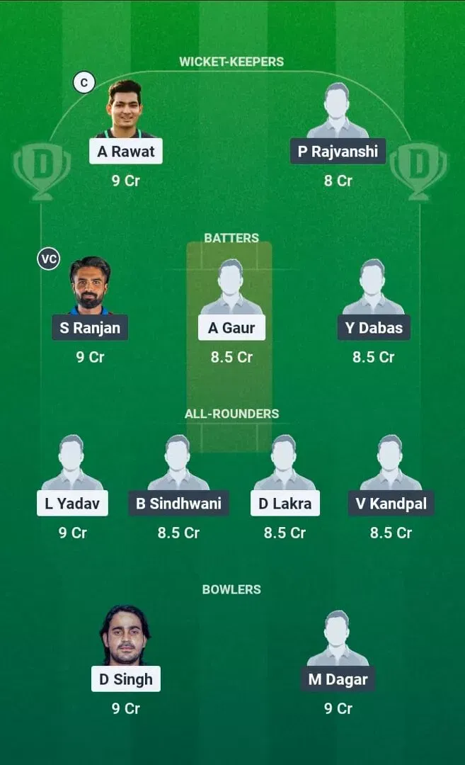 PD vs NDS Dream11 Prediction, Dream11 Playing XI, Today Match 32, Delhi Premier League 2026