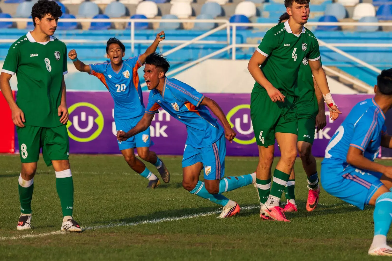 Shami's late strike help India U-20 edge past Syria U-20