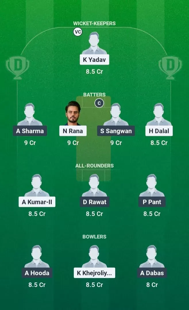 WDL vs SDS Dream11 Prediction, Dream11 Playing XI, Today Match 31, Delhi Premier League 2026