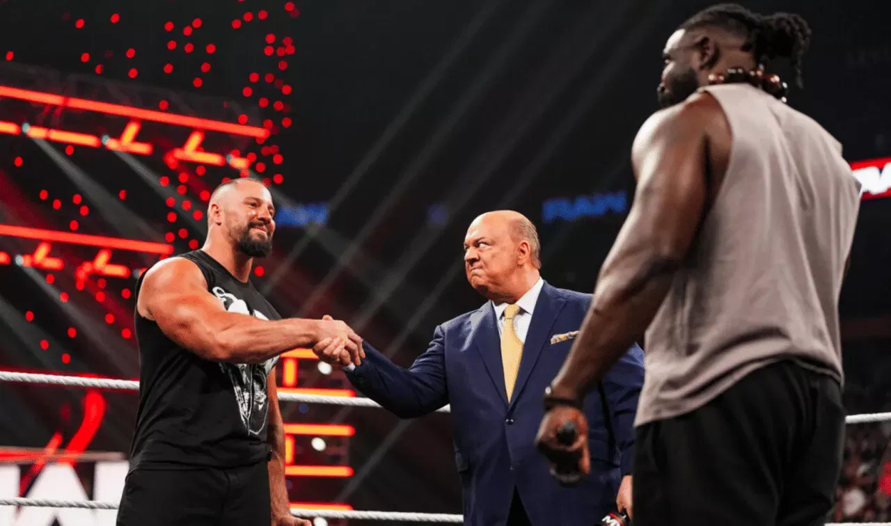 WWE Raw August 17, 26 - Bron Breakker, Paul Heyman & Oba Femi