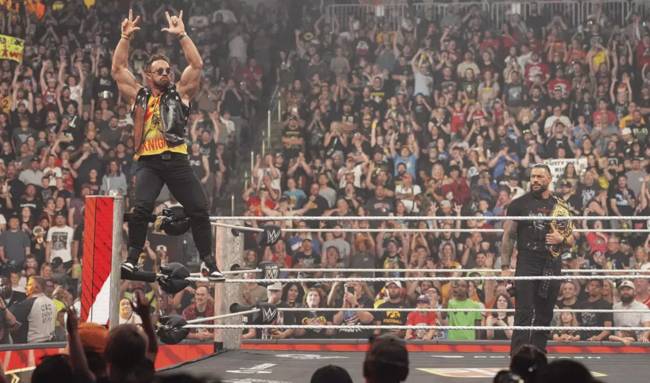 WWE Raw August 3,26 LA Knight & Roman Reigns WWE Money in the Bank 2026
