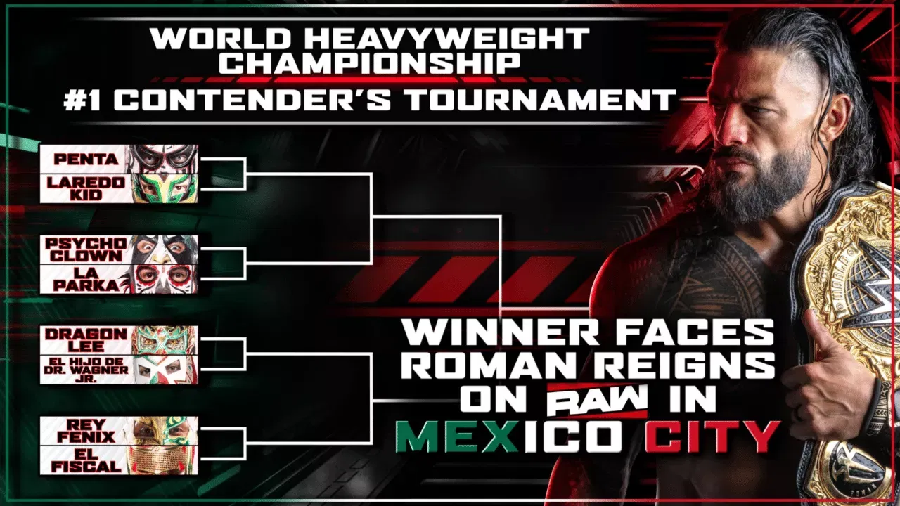 Roman Reigns' title tournament: WWE Raw in Mexico City