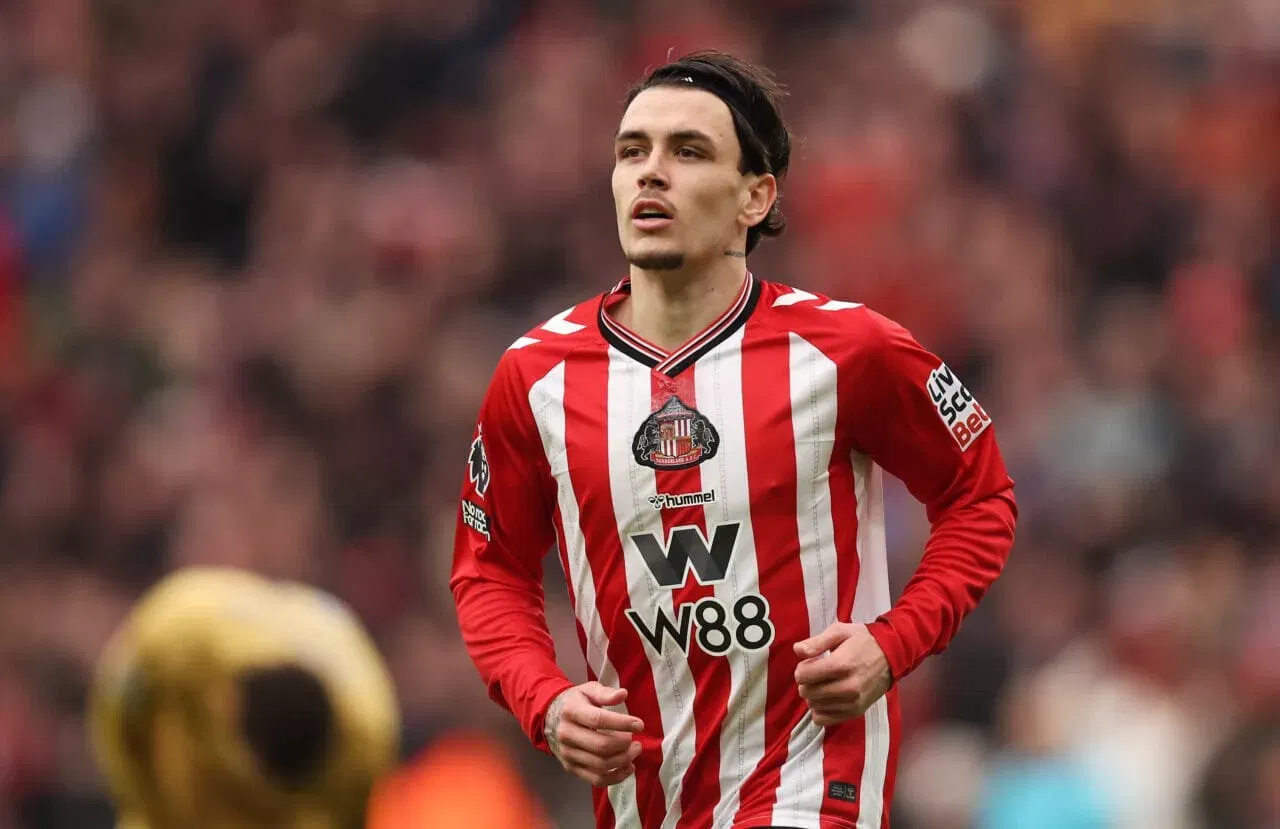 Enzo Le Fée Sunderland v Crystal Palace - Premier League