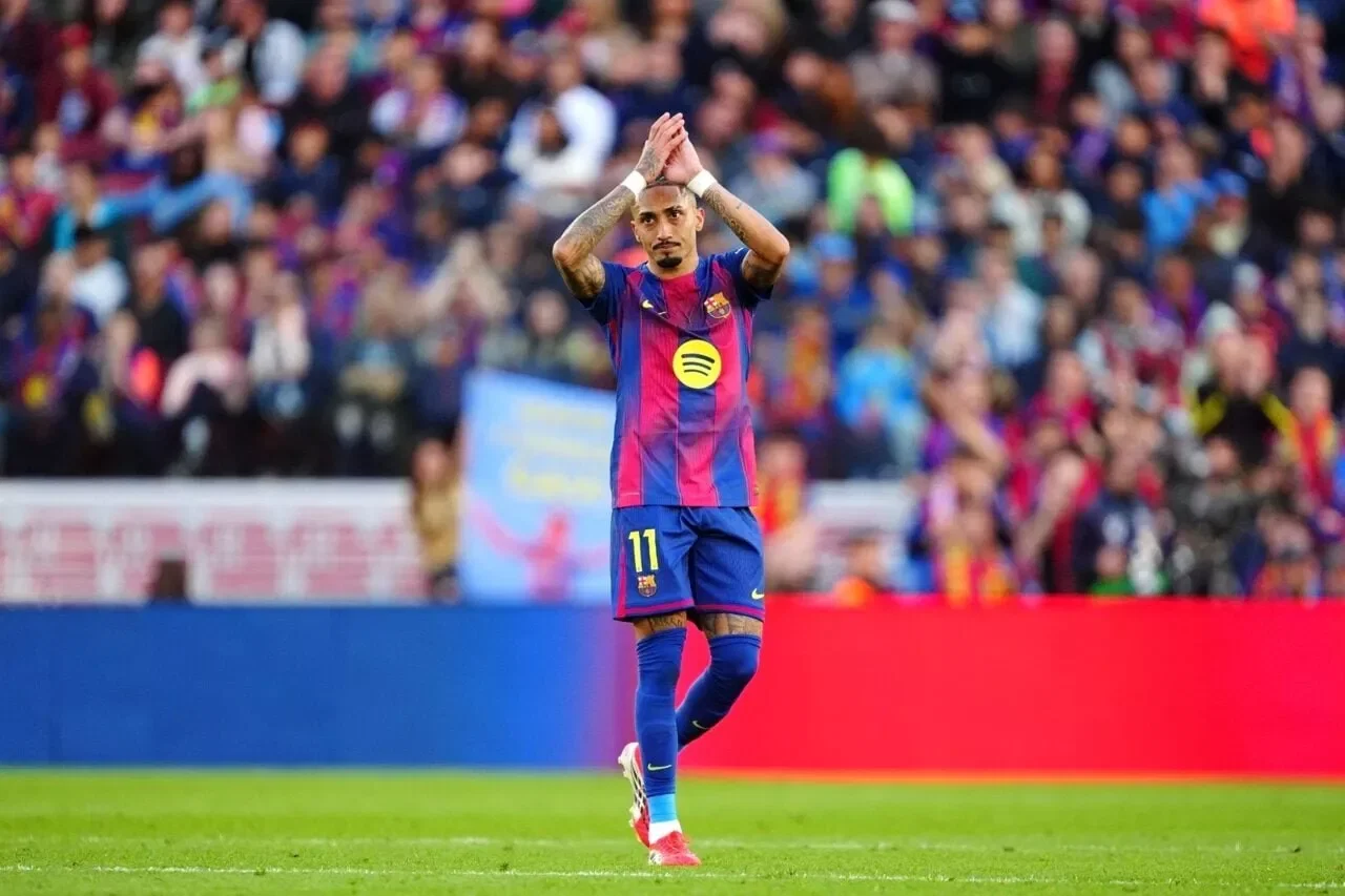 Raphinha of FC Barcelona (Courtesy: LaLiga)