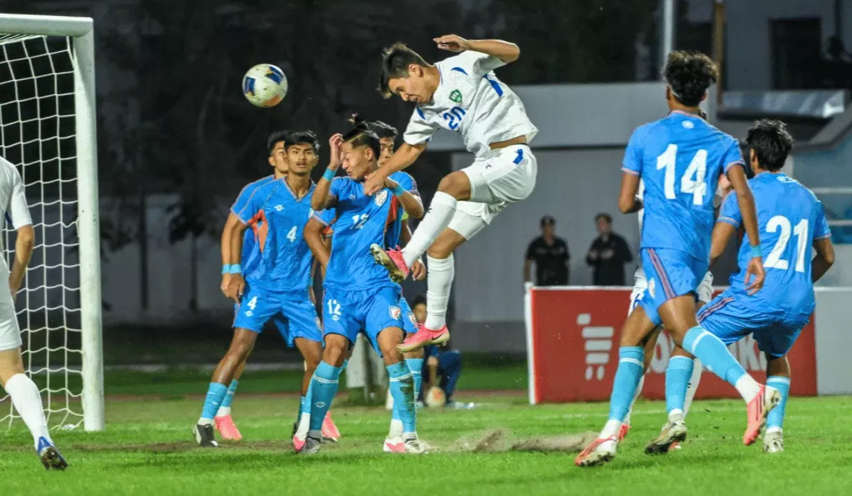 AFC U-20 Asian Cup 2027 Qualifiers: Poor set piece defending, sloppy counterattack & other talking Points from India's defeat to Uzbekistan