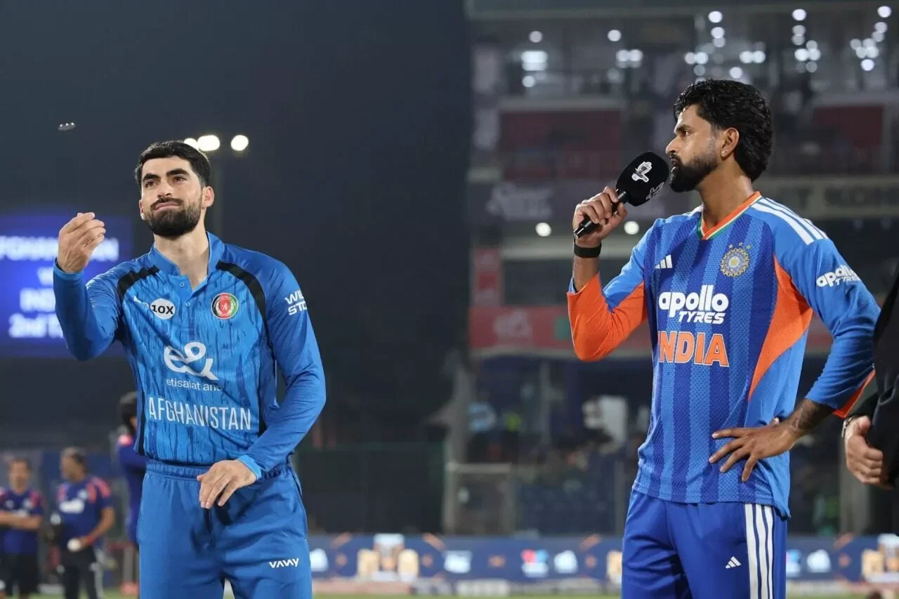 Shreyas Iyer IND vs AFG Toss