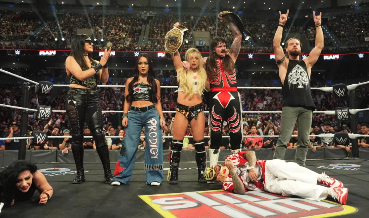 WWE Raw September 14, 2026 The Judgment Day (Liv Morgan, Dominik Mysterio, Roxanne Perez, JD McDonagh & Raquel Rodriguez)