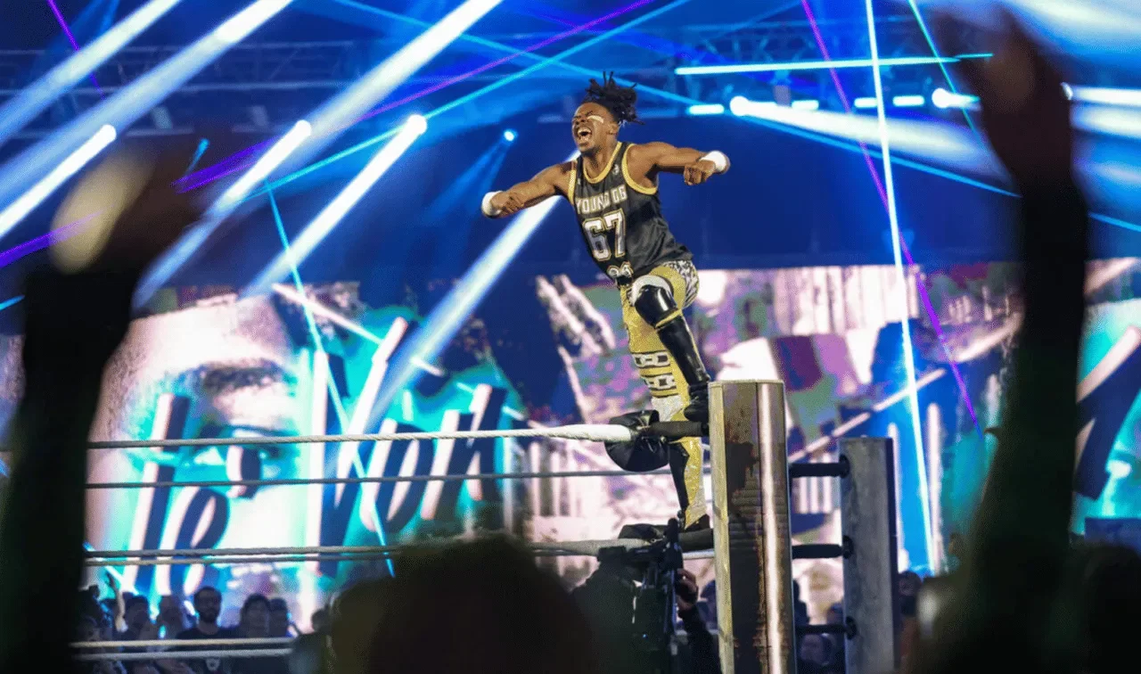WWE Raw September 21, 26 Je'Von Evans