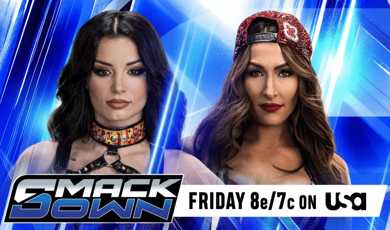 WWE SmackDown Sep 11, 26 Paige vs Nikki Bella