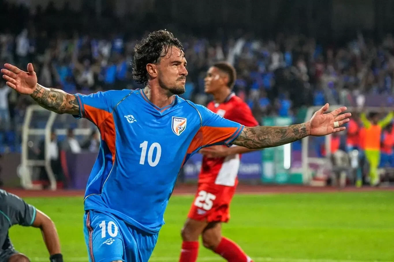 How many goals has Ryan Williams scored for the Indian football team so far?
