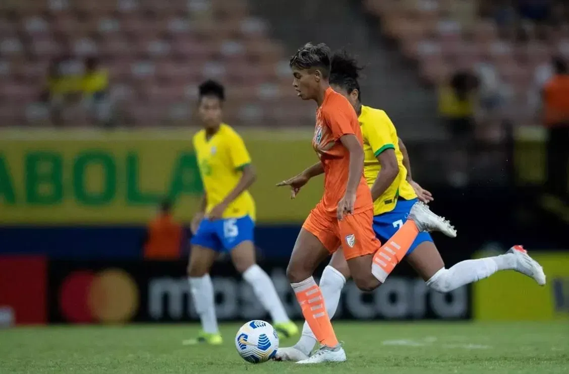 What happened when India women's team faced Brazil