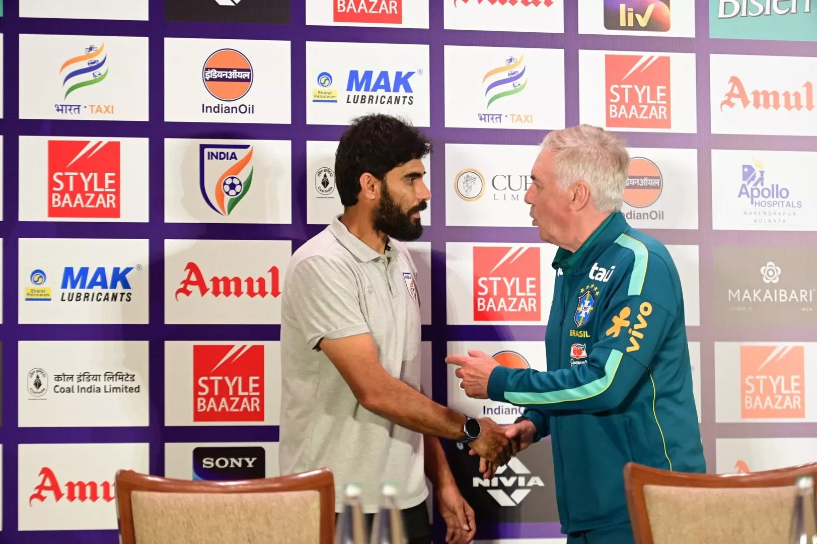 "If we give our best, anything can happen": Khalid Jamil & Anwar Ali speak ahead of India vs Brazil clash