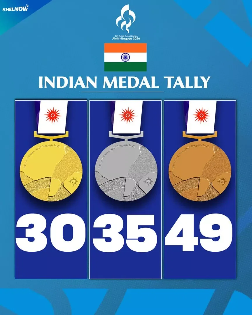 India Medal Tally After Day 5
