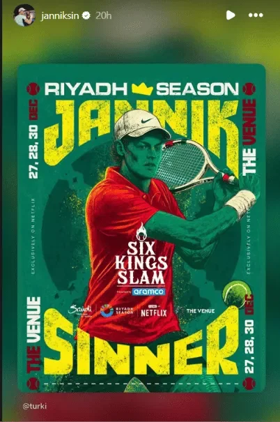 Jannik Sinner Screenshot