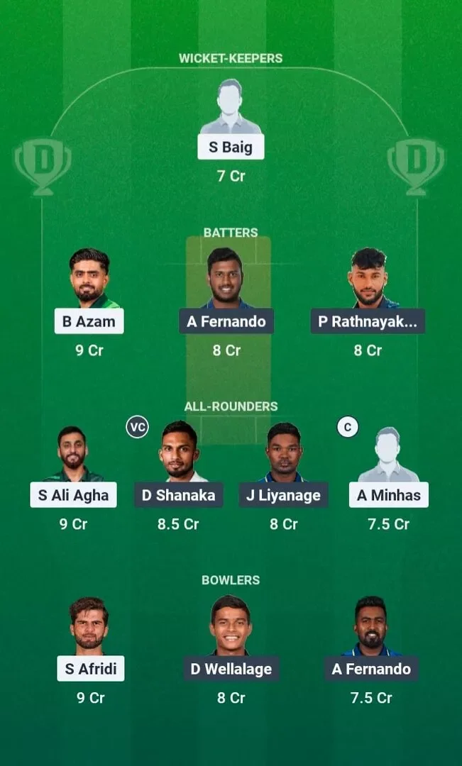 PAK vs SL Dream11 Prediction, Dream11 Playing XI, Today Match 5th, Pakistan ODI Tri-Series 2026