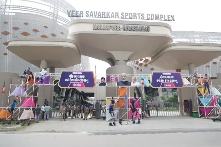 Veer Savarkar Stadium in Ahmedabad, Gujarat