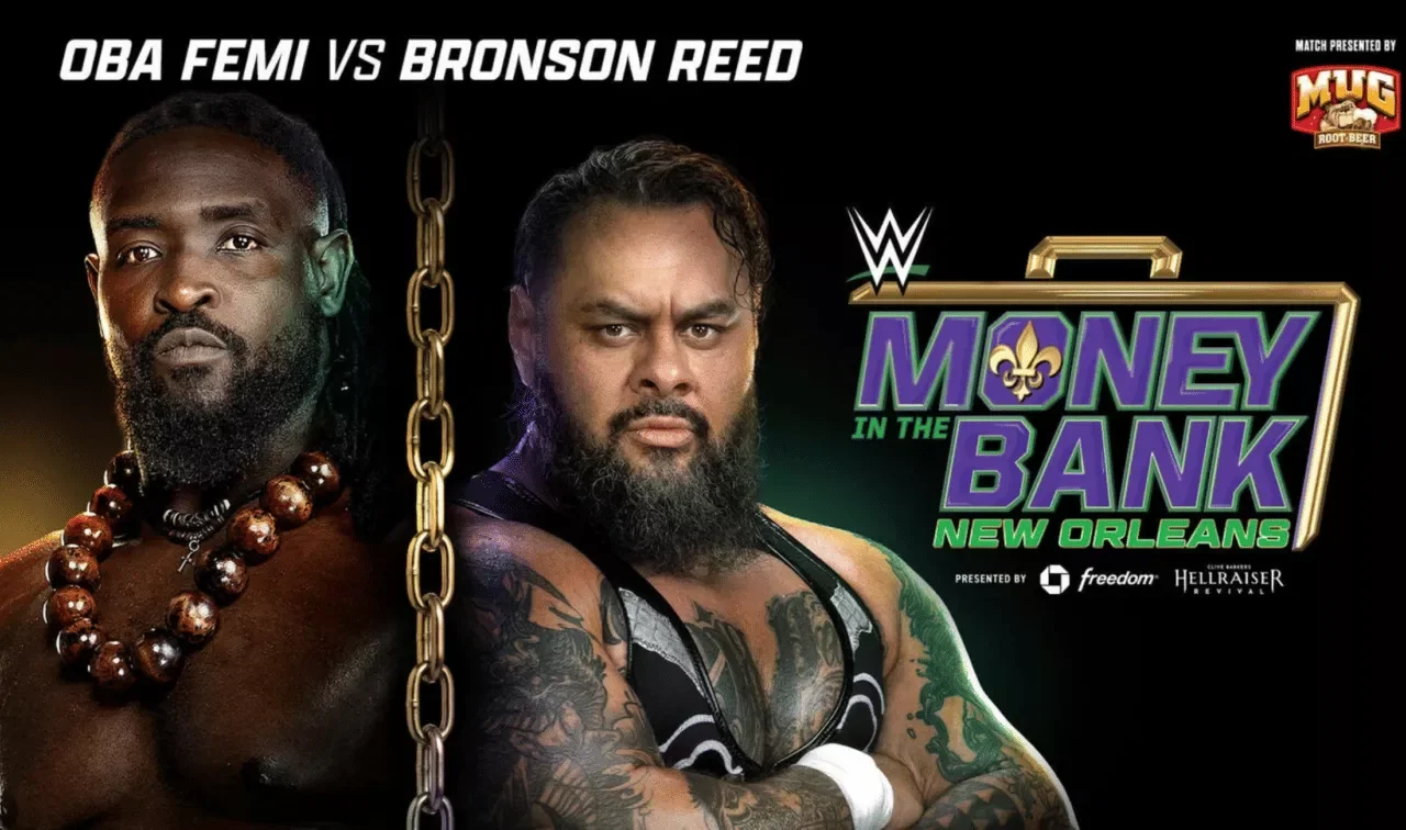 WWE Money in the Bank 2026 - Oba Femi vs Bronson Reed