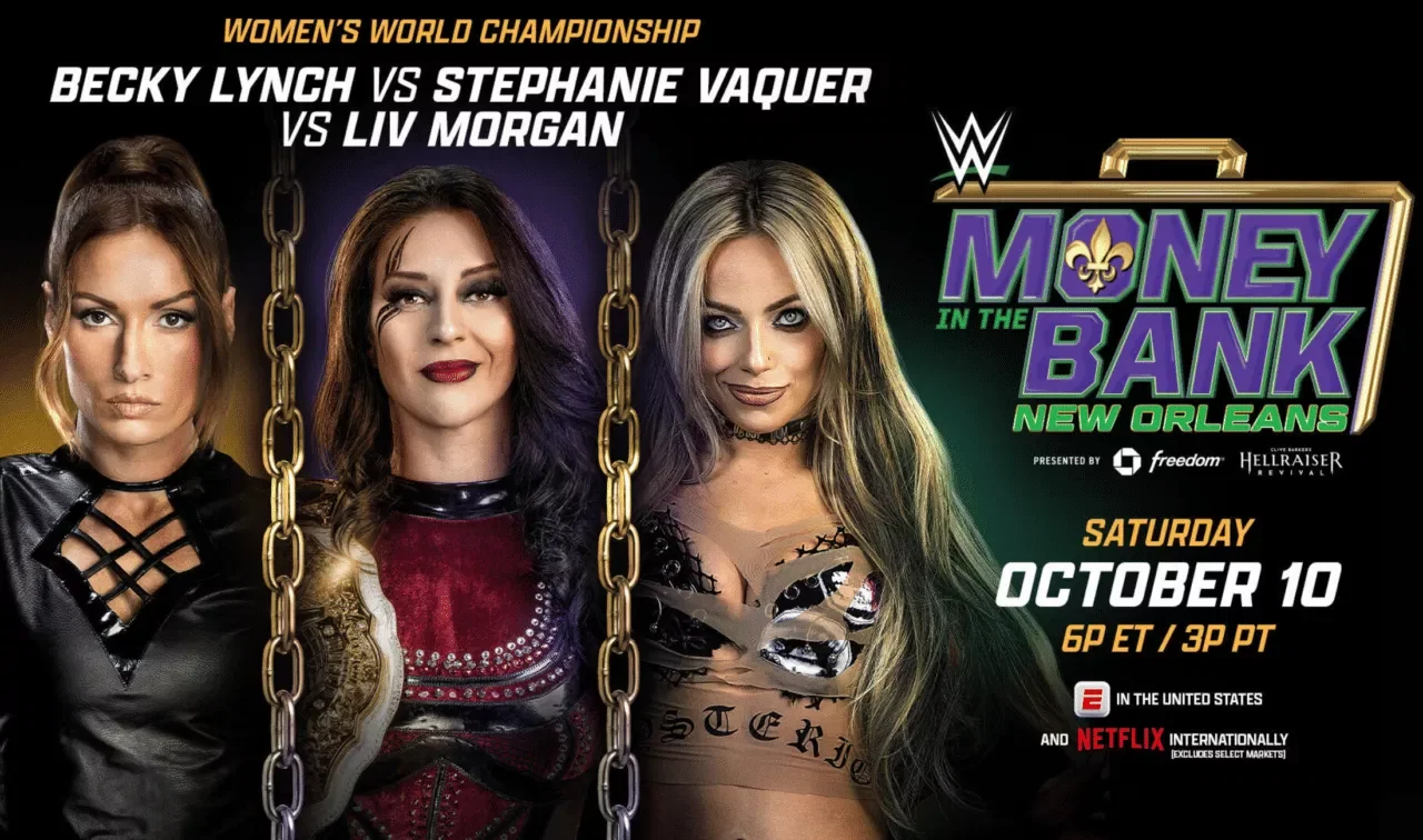 WWE Money in the Bank 2026_ Stephanie Vaquer vs Becky Lynch vs Liv Morgan
