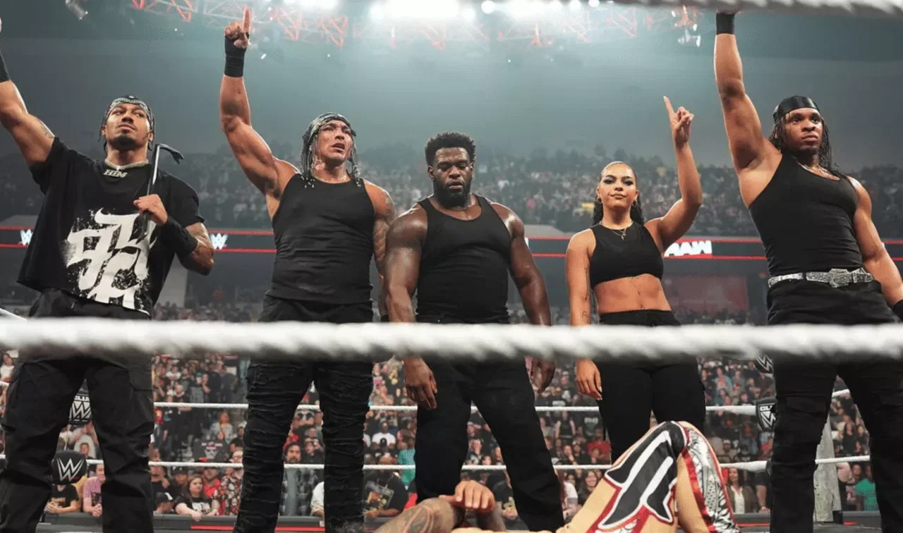 WWE Raw October 12, 26 - 946 (Royce Keys, Bronco Nima, Lucien Price, Jaida Parker & Carmelo Hayes)