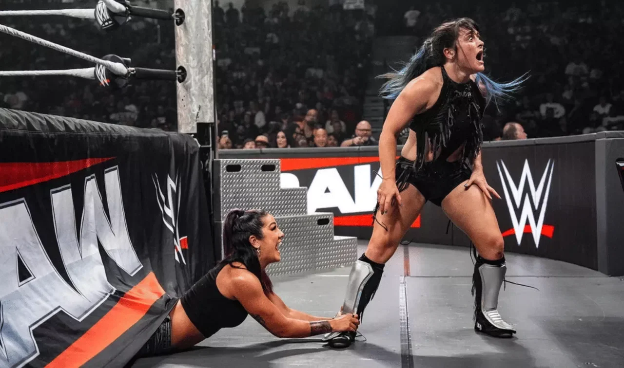 WWE Raw October 19, 2026 - Bayley terrorizing Lyra Valkyria