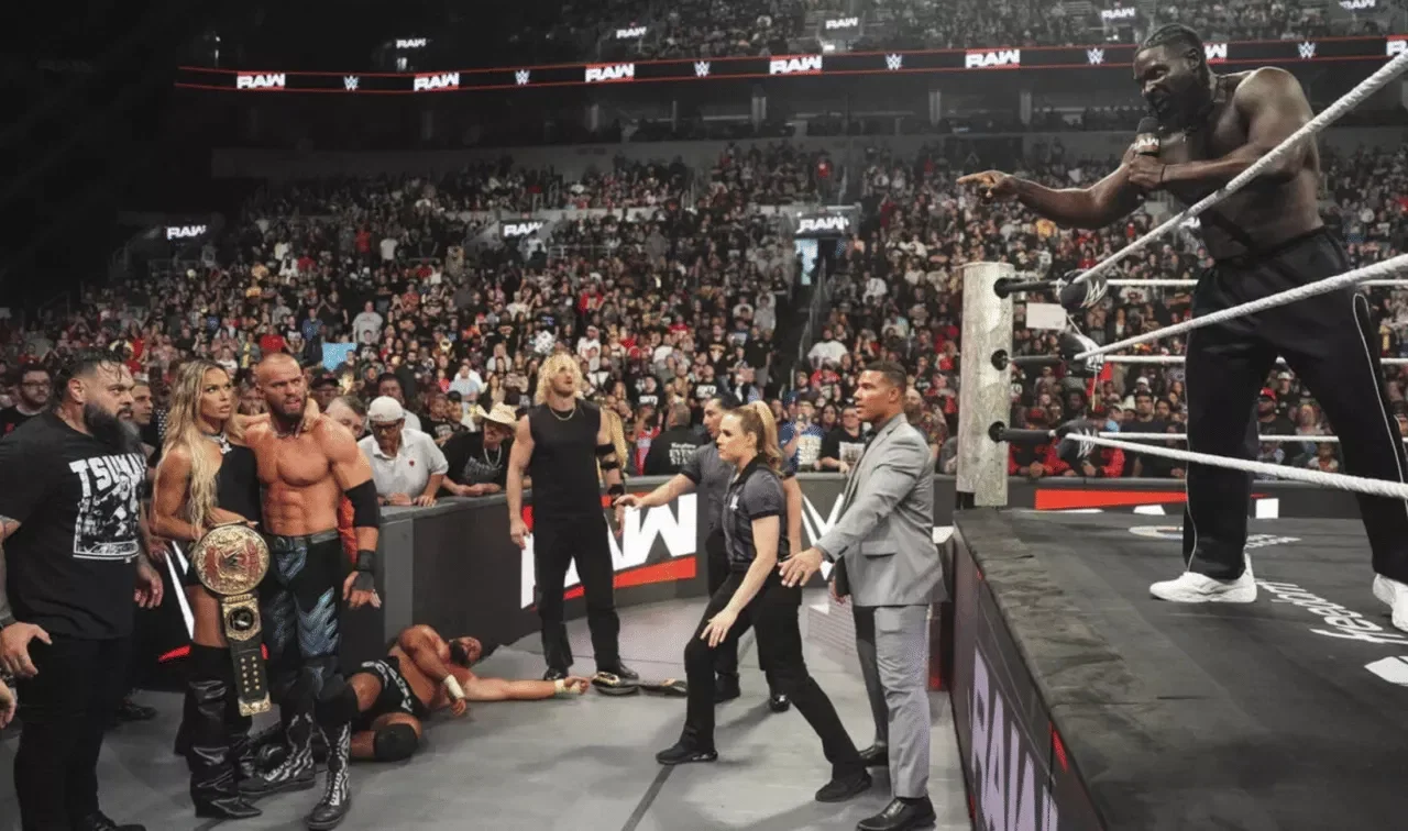 WWE Raw October 5, 26 - Oba Femi & The Vision