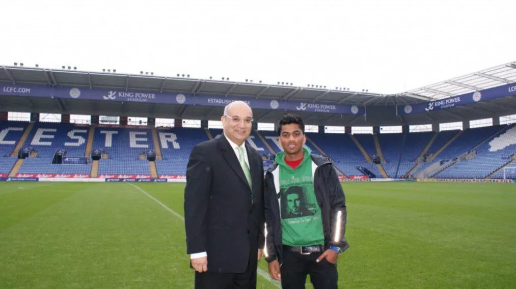 When Brandon Fernandes rubbed shoulders with Leicester City's Vardy
