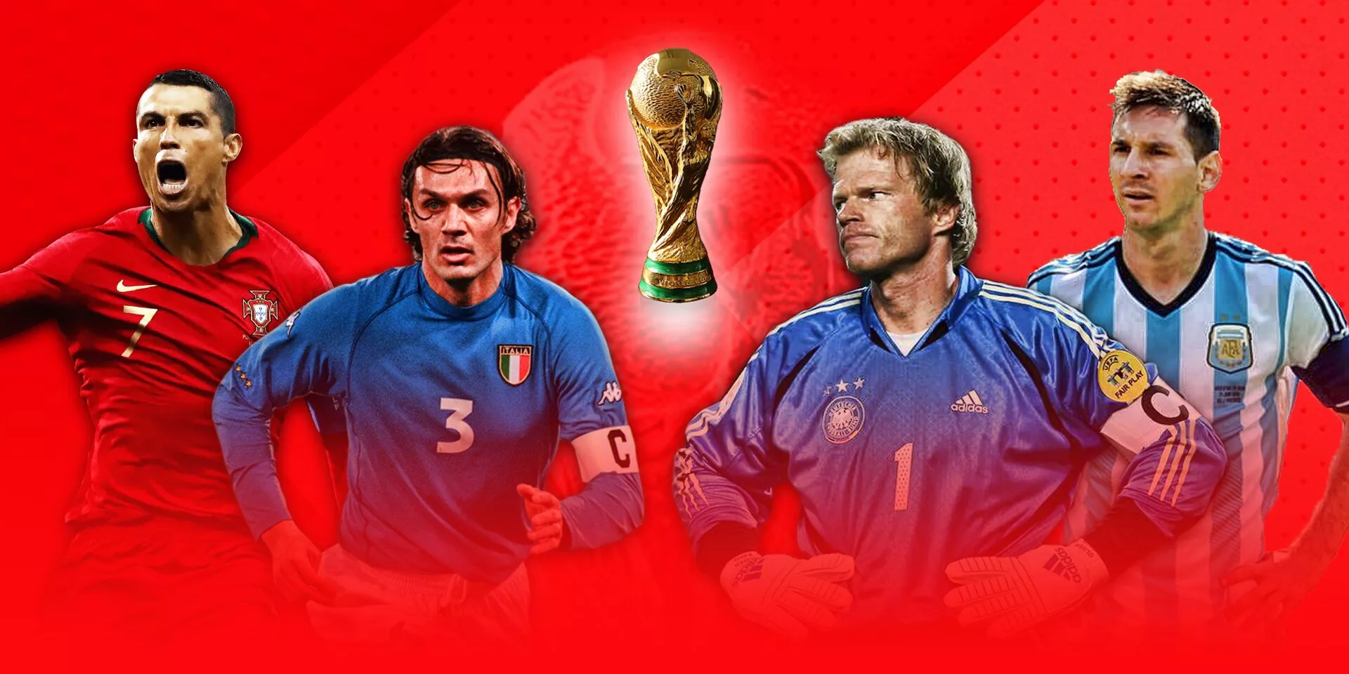 3 legendary footballers who have won the World Cup as a player and