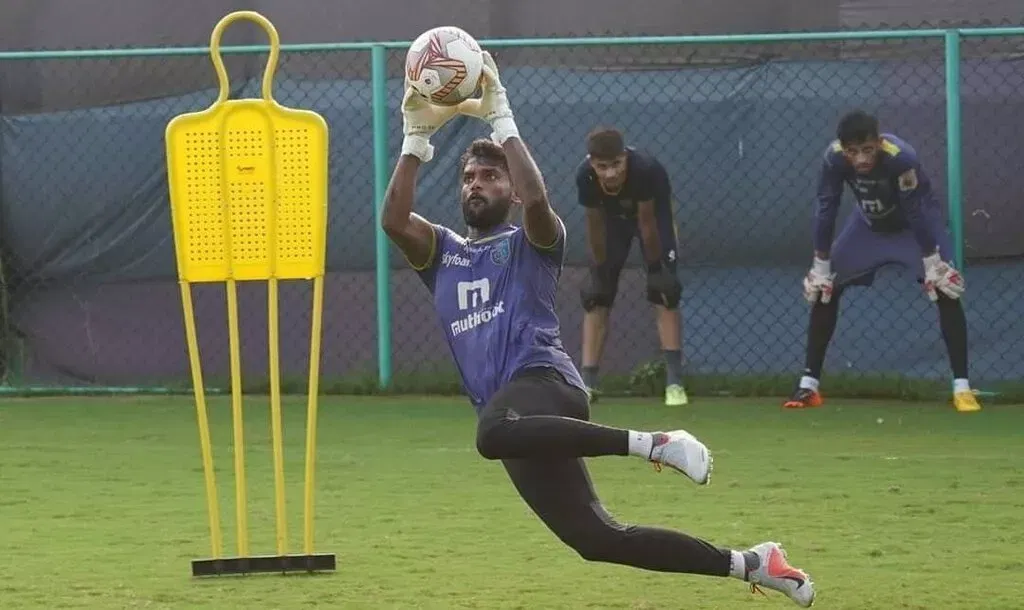 Churchill Brothers sign exKerala Blasters keeper Shibin Raj Kunniyil