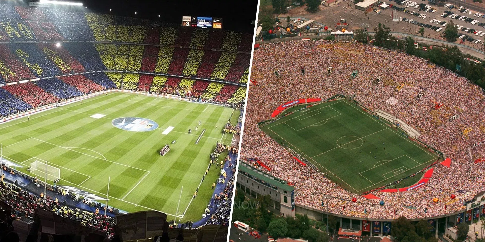 Top five football stadiums with highest seating capacity in the world
