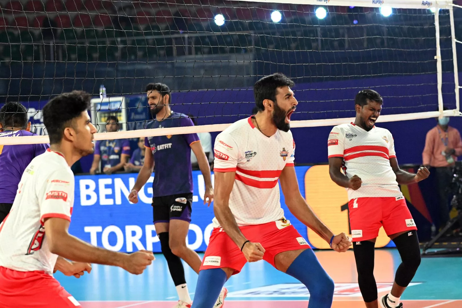 Kolkata Thunderbolts win third match in a row in Prime Volleyball League