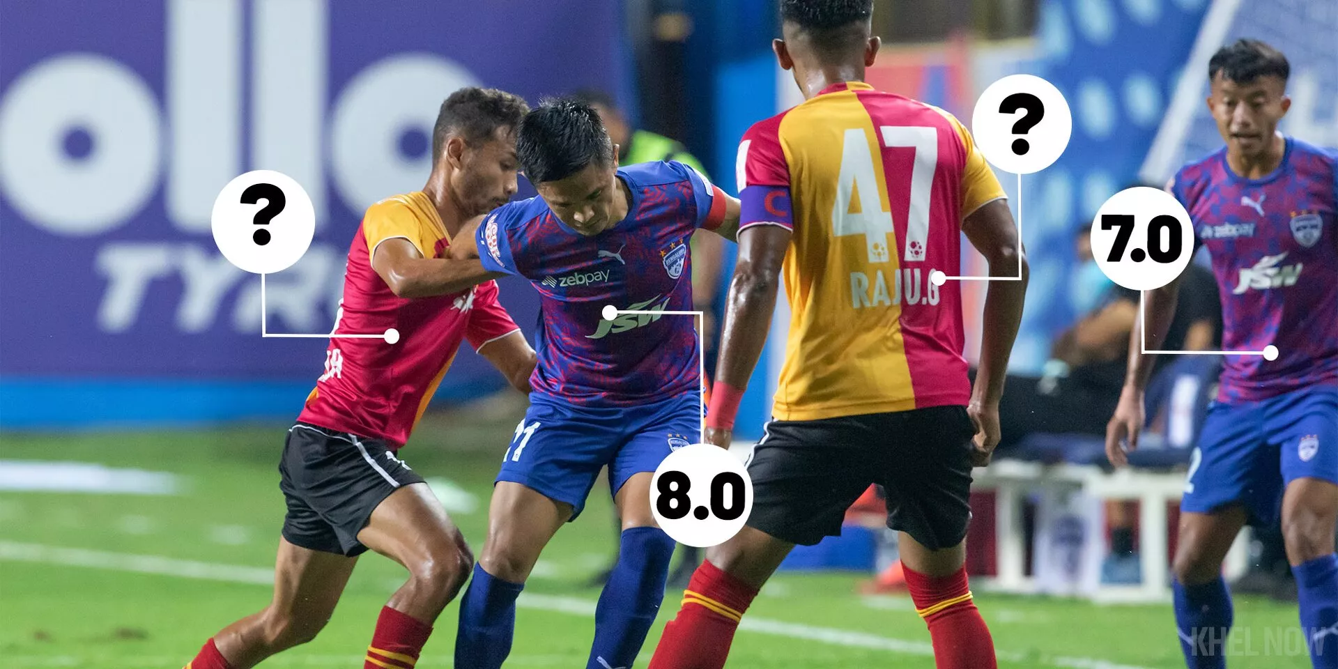 Ratings: Sunil Chhetri Wins It For Bengaluru FC Against SC East Bengal