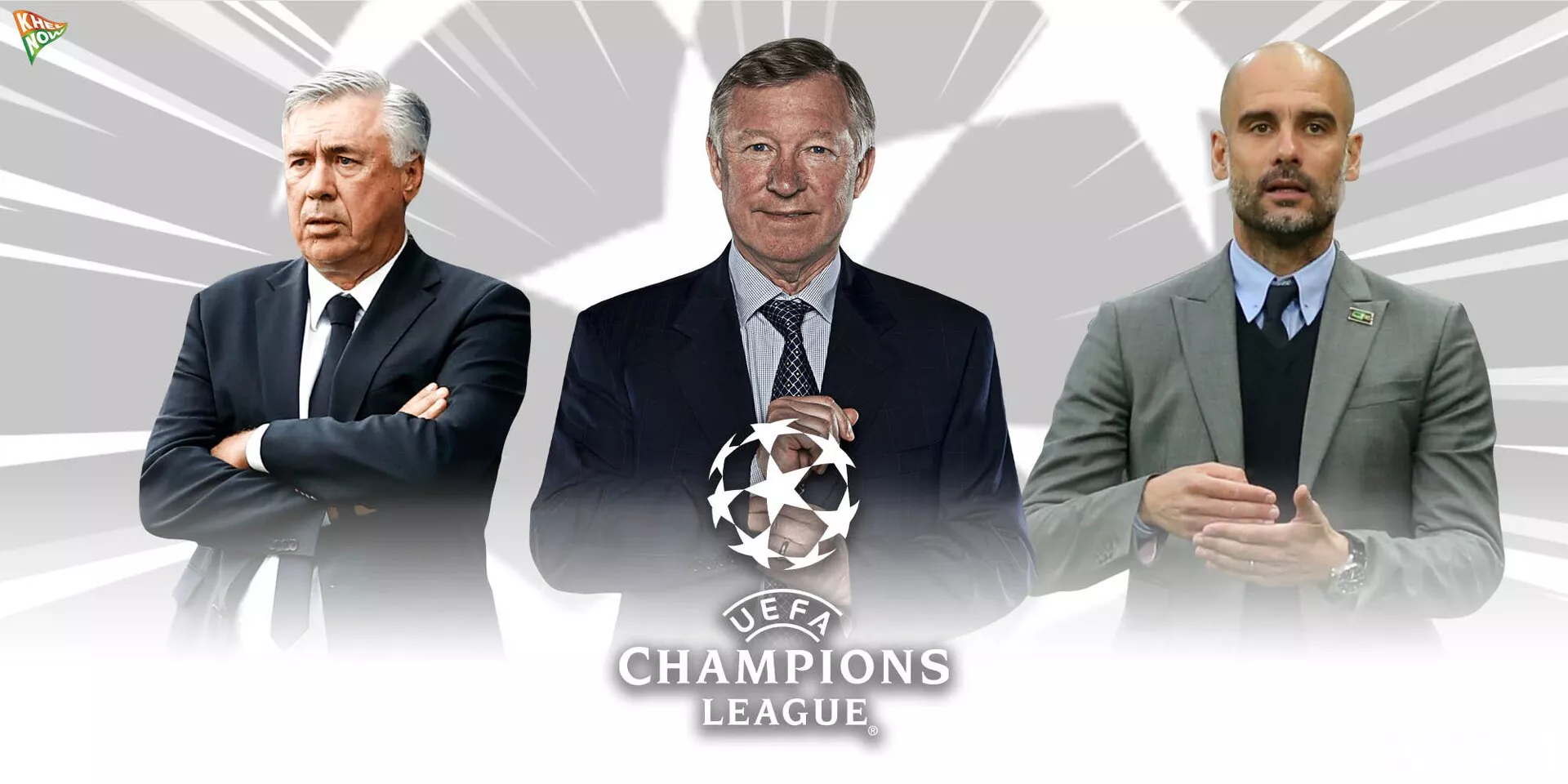 5 managers with most Champions League titles