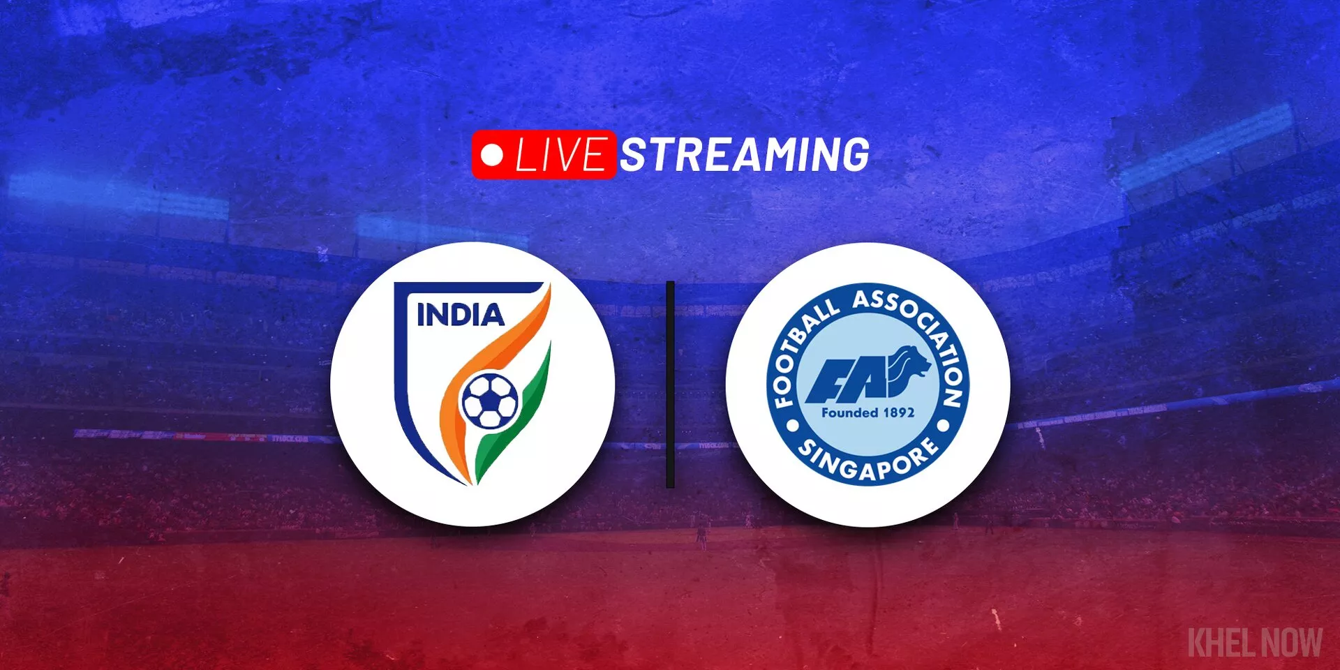 India vs Singapore Live Streaming