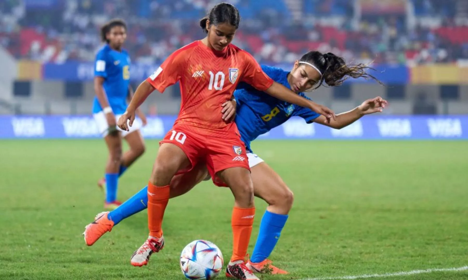 India Bow Out Of Fifa U 17 Women S World Cup With Brazil Drubbing