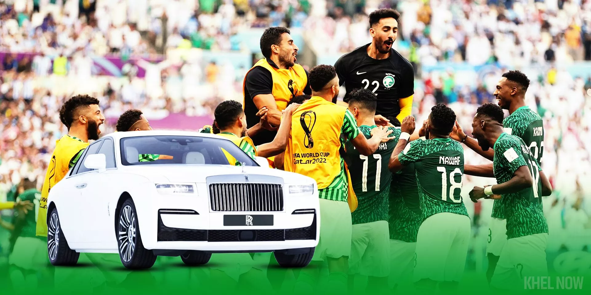 Saudi Arabia World Cup Players Rewarded With Rolls-Royce Phantoms