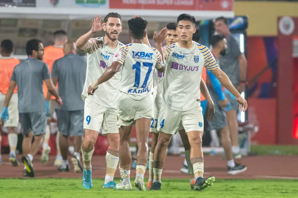 Kerala Blasters back on track with NEUFC triumph