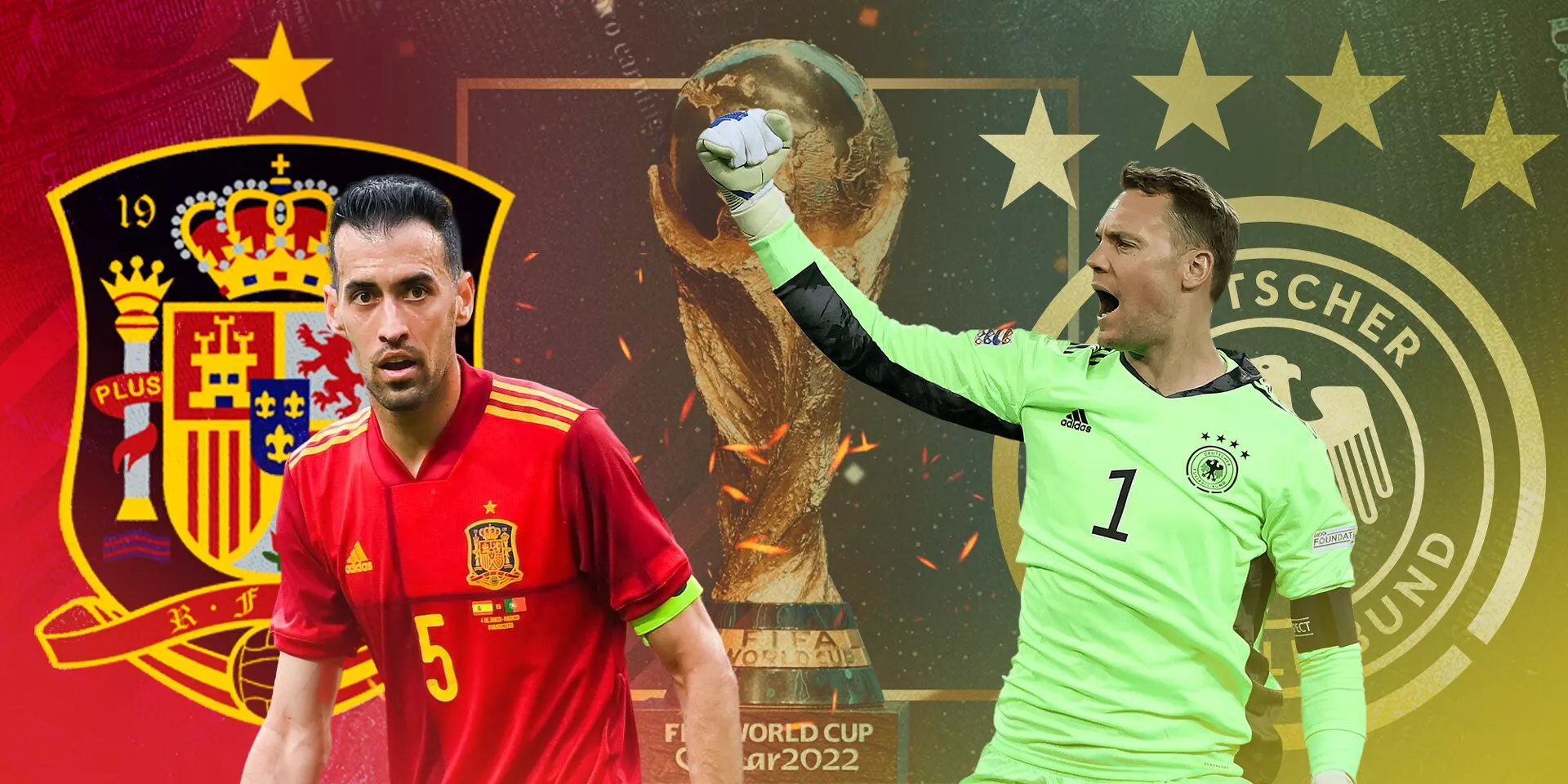 Spain vs Germany Head-to-Head record
