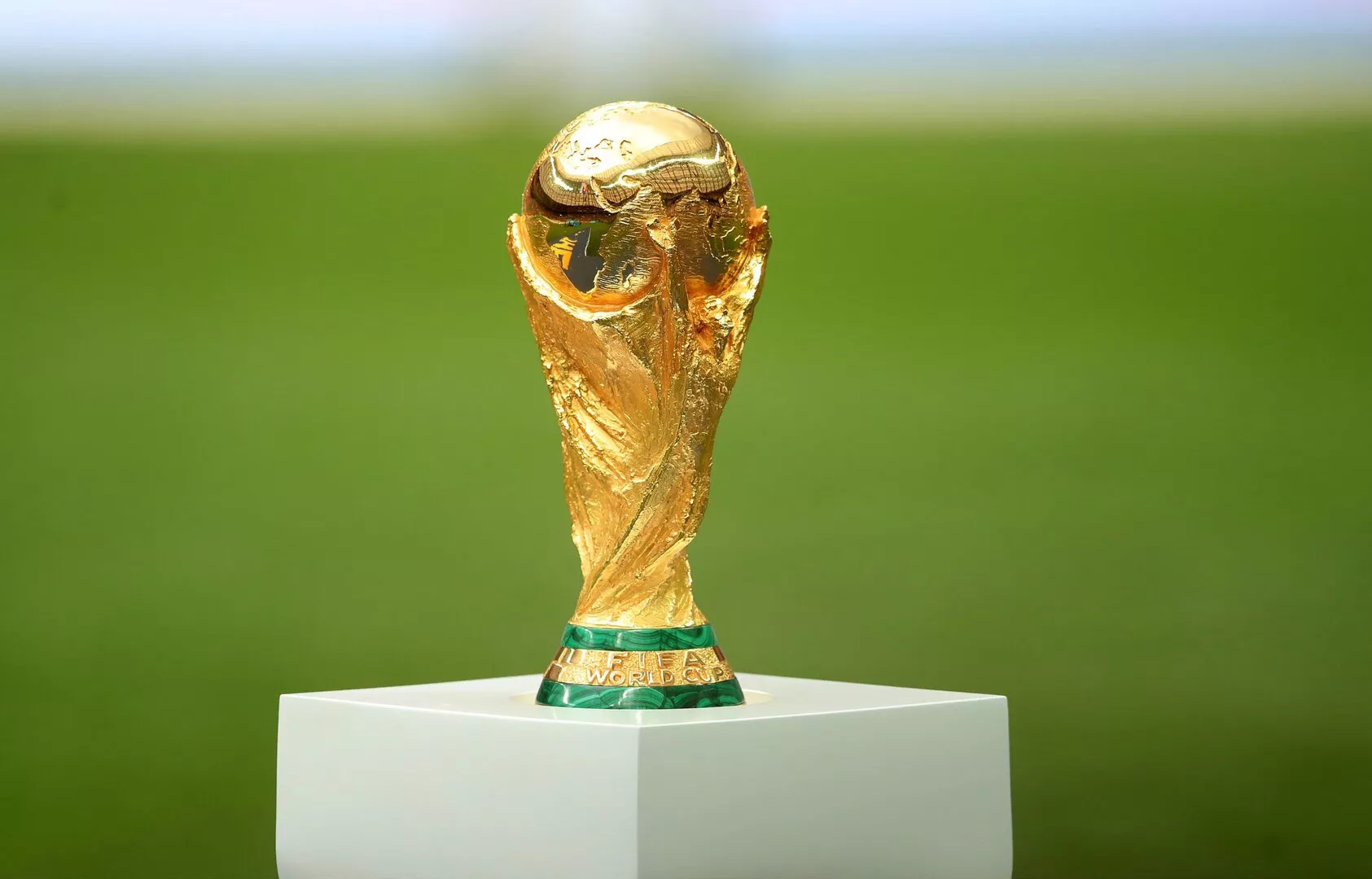 The most expensive football trophy in the world is the FIFA World