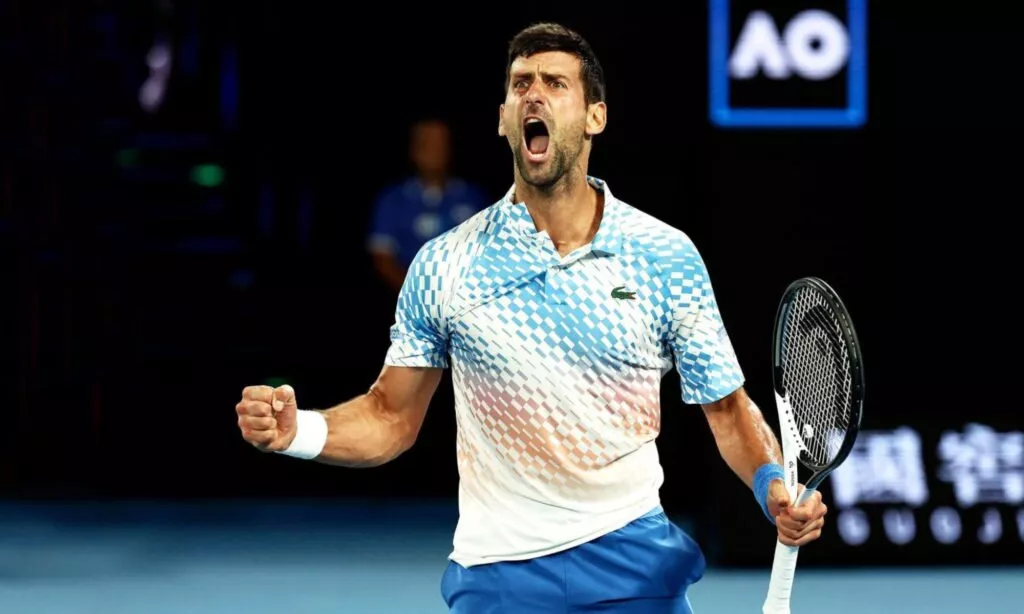 Novak Djokovic Stefanos Tsitsipas Australian Open 2023