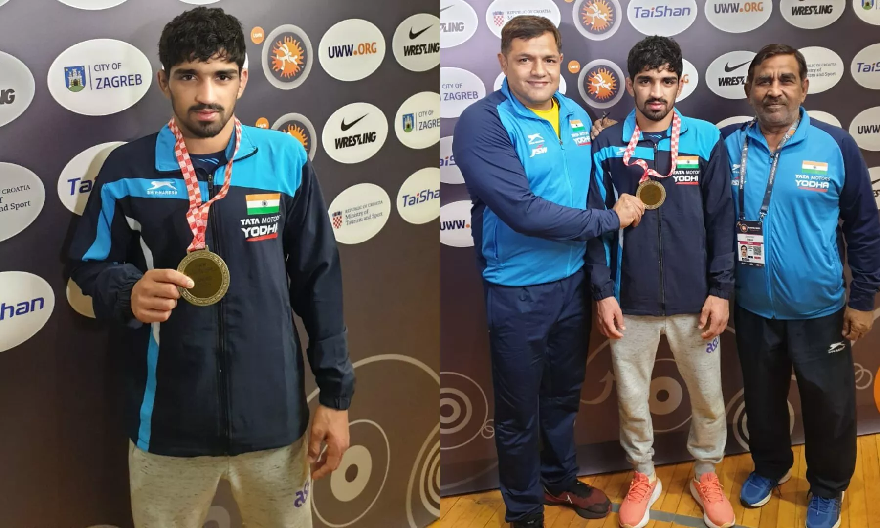 Zagreb Open 2023 Aman Sehrawat wins bronze in wrestling 57kg category