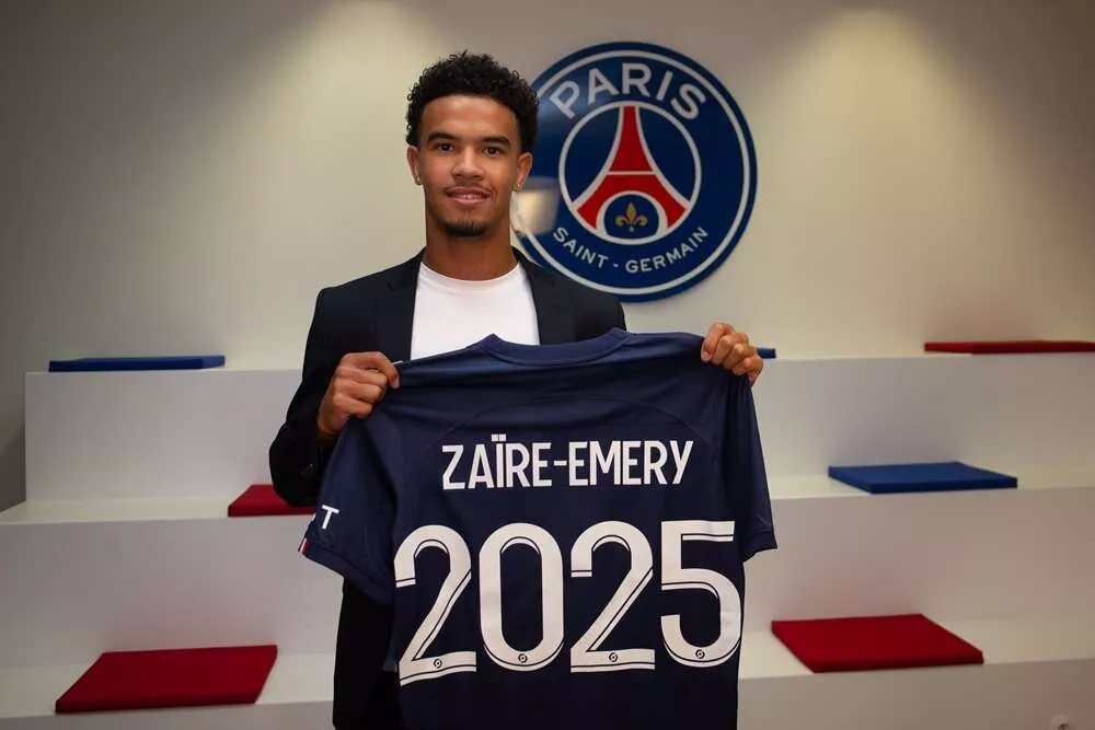 Warren Zaire-Emery UEFA Champions League 2023-24