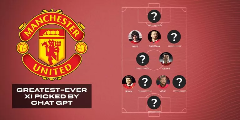 Greatest ever Manchester United XI picked by AI