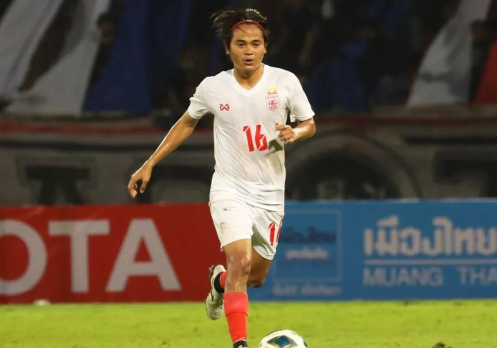 Myanmar Footballer Yan Naing Oo