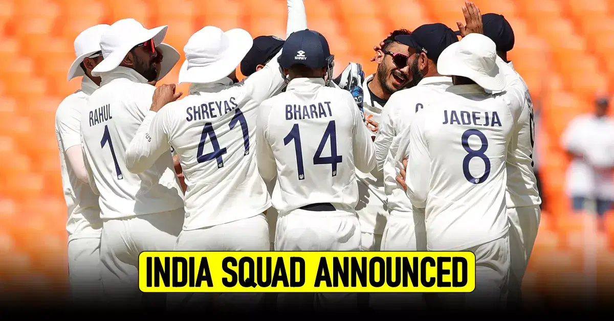 BCCI announces India's squad for ICC World Test Championship final against Australia