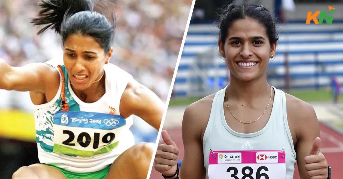 Top five longest leaps by Indian women in long jump