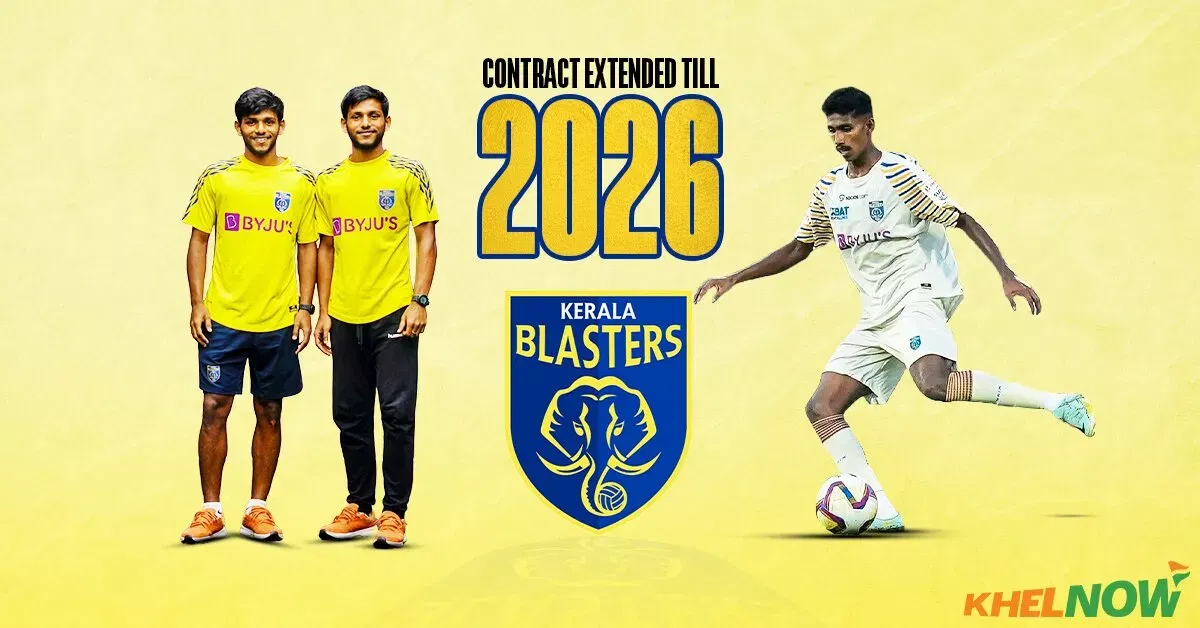 Kerala Blasters extend contracts of youngsters Azhar, Aiman and Saheef