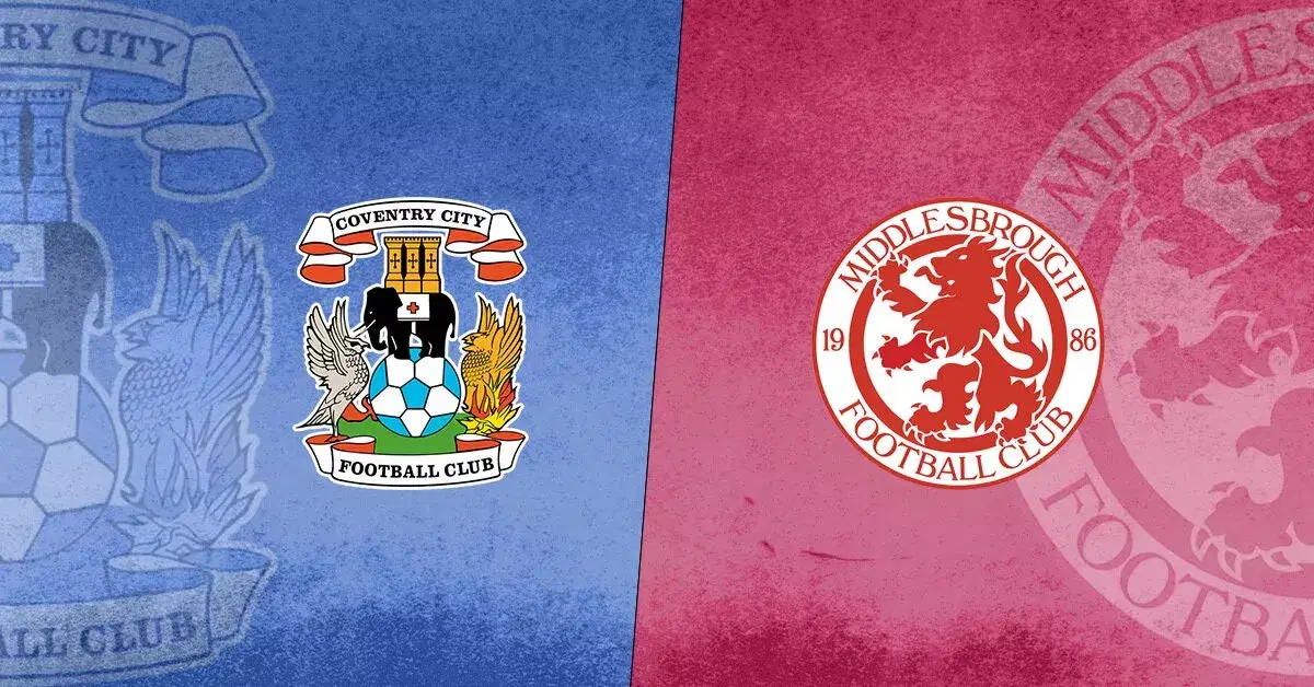 Coventry City vs Middlesbrough