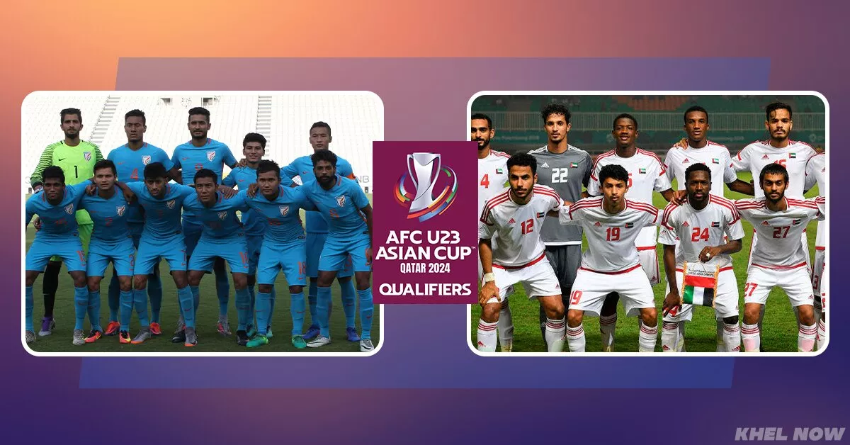 India's head-to-head record against AFC U-23 Asian Cup Qualifiers opponents UAE
