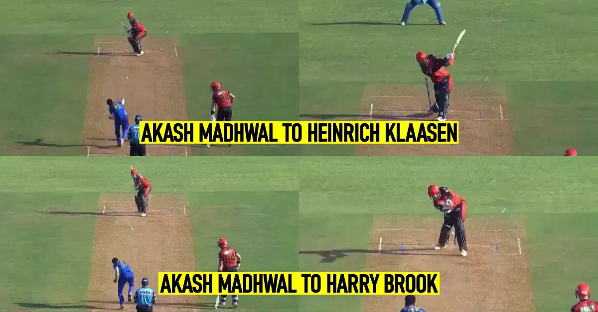 Watch: Akash Madhwal castles Heinrich Klaasen & Harry Brook in consecutive deliveries