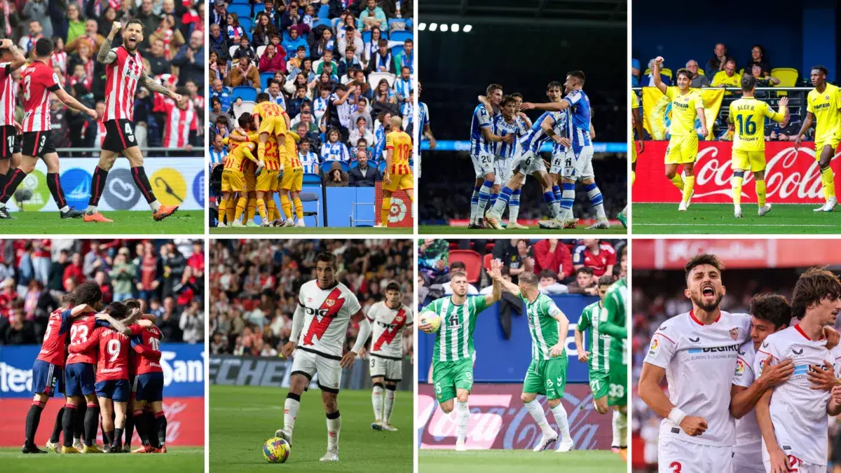 Race for Europe stands in LaLiga